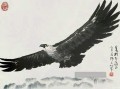 Wu zuoren a eagle old China ink